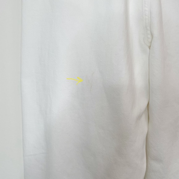 NWT Madewell The Harlow Wide Leg Jean in Tile White Size 32 - Picture 13 of 13